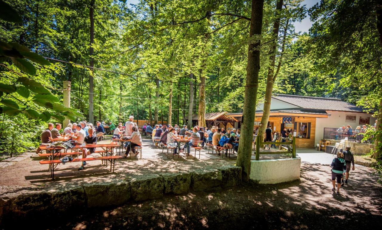 Brauereigasthof Zum Loewenbraeu Adelsdorf Buitenkant foto
